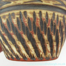 Load image into Gallery viewer, Vintage Mid-Century Modern Sgraffito Terracotta Vase; Possibly by Alfred Krupp for Wekara
