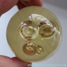 Load image into Gallery viewer, Vintage MIDTON CRAFTS 1970s SCOTTISH Acrylic Paperweight with Bubble Inclusions
