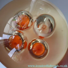 Load image into Gallery viewer, Vintage MIDTON CRAFTS 1970s SCOTTISH Acrylic Paperweight with Bubble Inclusions

