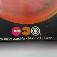 Load image into Gallery viewer, Vintage Miniature Child's Portable Pinball Toy. Marx Product Featuring the Mr Men
