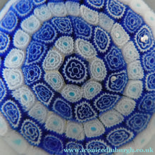 Load image into Gallery viewer, Vintage MURANO Faceted Paperweight with Overlay &amp; Internal Milleifiori Floating Mushroom
