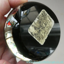 Load image into Gallery viewer, LARGE Vintage MURANO Paperweight by FERRO &amp; LAZZARINI with Metallic Inclusions
