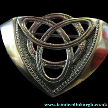 Load image into Gallery viewer, Vintage Scottish Silver Orkney Ola Gorie Brooch 1980s Original Box
