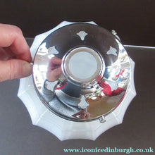 Load image into Gallery viewer, 1930s Opaque White Milk Glass Art Deco Hanging Globe Shade

