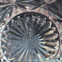 Load image into Gallery viewer, Vintage PAIR of 1960s Edinburgh Chunky Crystal Whisky Tumblers STAR OF EDINBURGH Pattern

