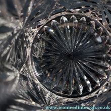 Load image into Gallery viewer, Vintage PAIR of 1960s Edinburgh Chunky Crystal Whisky Tumblers STAR OF EDINBURGH Pattern

