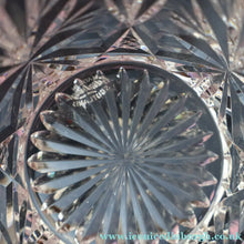 Load image into Gallery viewer, Vintage PAIR of 1960s Edinburgh Chunky Crystal Whisky Tumblers STAR OF EDINBURGH Pattern
