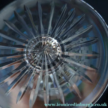 Load image into Gallery viewer, Vintage PAIR OF Edinburgh Crystal Wine Glasses. STAR OF EDINBURGH Pattern: 6 1/4 inches
