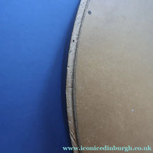 Load image into Gallery viewer, VINTAGE Regency Style Round Convex Wall Mirror - with Gold Wooden Frame Embellished with Balls

