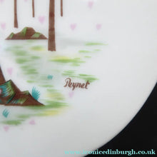 Load image into Gallery viewer, Vintage ROSENTHAL Small Dish. Shower of Hearts. The Lovers by Peynet. Two Sweethearts Shelter under an Umbrella - it rains little hearts
