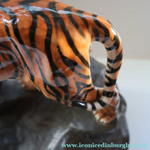 Load image into Gallery viewer, Vintage ROYAL DOULTON Prestige Figurine. Tiger on Rock. Designed by Charles Noke. Model No. HN2639

