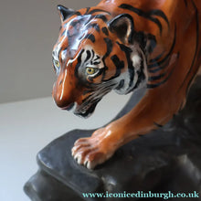 Load image into Gallery viewer, Vintage ROYAL DOULTON Prestige Figurine. Tiger on Rock. Designed by Charles Noke. Model No. HN2639

