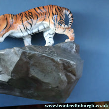 Load image into Gallery viewer, Vintage ROYAL DOULTON Prestige Figurine. Tiger on Rock. Designed by Charles Noke. Model No. HN2639

