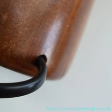 Load image into Gallery viewer, Vintage Scandinavian Style Teak Table Lamp  Height: 9 inches REWIRED &amp; WORKING
