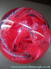 Load image into Gallery viewer, 1985 Colin Terris 1980s Vintage Caithness Paperweight Infermo
