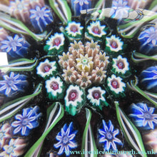 Load image into Gallery viewer, 1970s Perthshire Paperweight 11 Spoke and Millefiori Canes
