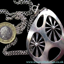 Load image into Gallery viewer, Gordon William Stevens 1970s Brutalist Modernist Pendant. Edinburgh Pendant
