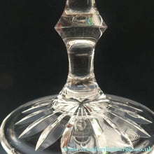 Load image into Gallery viewer, Vintage SET of SIX Edinburgh Crystal Goblets. LOMOND PATTERN (Square Bowl). 5 1/2 inches
