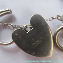Load image into Gallery viewer, Heavy Weight. Vintage Silver Bracelet with 19 Quality Charms. Hallmarked Padlock Catch
