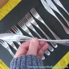 Load image into Gallery viewer, 1960s Robert Welch Alveston Silver Plate Forks
