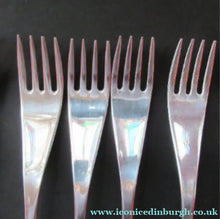 Load image into Gallery viewer, 1960s Robert Welch Alveston Silver Plate Forks
