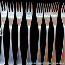 Load image into Gallery viewer, 1960s Robert Welch Alveston Silver Plate Forks
