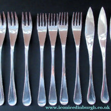 Load image into Gallery viewer, 1960s Robert Welch Alveston Silver Plate Forks
