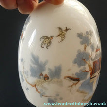 Load image into Gallery viewer, Vintage SINGLE Glass Shade. Opaque White Glass with Transfer Printed WILLOW PATTERN Design
