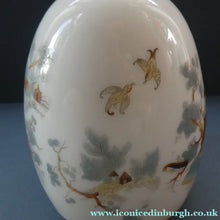 Load image into Gallery viewer, Vintage SINGLE Glass Shade. Opaque White Glass with Transfer Printed WILLOW PATTERN Design
