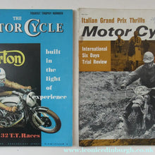 Load image into Gallery viewer, 1950s 1960s Vintage Motor Cycling Motor Cycle Magazine Job Lot
