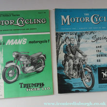 Load image into Gallery viewer, 1950s 1960s Vintage Motor Cycling Motor Cycle Magazine Job Lot
