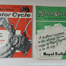 Load image into Gallery viewer, 1950s 1960s Vintage Motor Cycling Motor Cycle Magazine Job Lot
