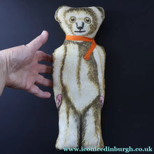 Load image into Gallery viewer, Vintage Soft Toy Upright Teddy by Deans Rag Knockabout Toys. Excellent Condition - Vintage Toys
