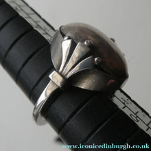 Load image into Gallery viewer, Stylish GEORG JENSEN Sterling Silver Ring by Oscar Gundlach-Pedersen. No. 51
