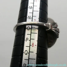 Load image into Gallery viewer, Stylish GEORG JENSEN Sterling Silver Ring by Oscar Gundlach-Pedersen. No. 51
