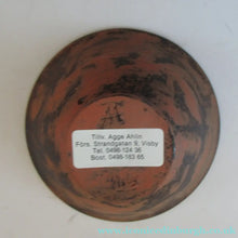 Load image into Gallery viewer, 1960s Swedish Art Pottery Bowl Agge Ahlin, Visby
