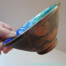 Load image into Gallery viewer, 1960s Swedish Art Pottery Bowl Agge Ahlin, Visby
