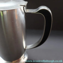 Load image into Gallery viewer, Vintage SWEDISH GENSE 1950s Stainless Steel Lidded Jug (100 cl). 6 3/4 inches - Swedish Stainless Steet
