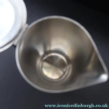Load image into Gallery viewer, Vintage SWEDISH GENSE 1950s Stainless Steel Lidded Jug (100 cl). 6 3/4 inches - Swedish Stainless Steet
