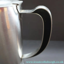 Load image into Gallery viewer, Vintage SWEDISH GENSE 1950s Stainless Steel Lidded Jug (100 cl). 6 3/4 inches - Swedish Stainless Steet
