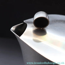 Load image into Gallery viewer, Vintage SWEDISH GENSE 1950s Stainless Steel Lidded Jug (100 cl). 6 3/4 inches - Swedish Stainless Steet
