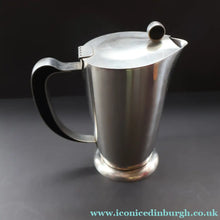 Load image into Gallery viewer, Vintage SWEDISH GENSE 1950s Stainless Steel Lidded Jug (100 cl). 6 3/4 inches - Swedish Stainless Steet
