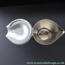 Load image into Gallery viewer, Vintage SWEDISH GENSE 1950s Stainless Steel Lidded Jug (100 cl). 6 3/4 inches - Swedish Stainless Steet

