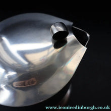 Load image into Gallery viewer, Vintage SWEDISH GENSE 1950s Stainless Steel Squat Lidded Jug or Teapot (100 cl)
