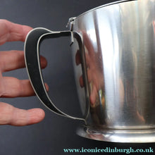 Load image into Gallery viewer, Vintage SWEDISH GENSE 1950s Stainless Steel Squat Lidded Jug or Teapot (100 cl)
