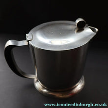 Load image into Gallery viewer, Vintage SWEDISH GENSE 1950s Stainless Steel Squat Lidded Jug or Teapot (100 cl)
