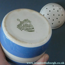 Load image into Gallery viewer, Vintage TG Green CORNISHWARE Flour Shaker Pot. Green Shield Mark

