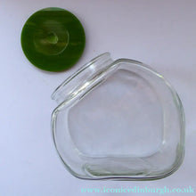 Load image into Gallery viewer, Three Large Clear Glass Storage or Sweetie Jars with Perspex Fitted Lids
