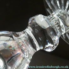 Load image into Gallery viewer, Vintage WATERFORD CRYSTAL "Boyne". PAIR of Large White Wine / Champagne Glasses
