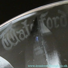 Load image into Gallery viewer, Vintage WATERFORD CRYSTAL "Boyne". PAIR of Large White Wine / Champagne Glasses
